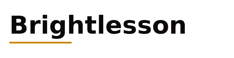 Brightlesson Logo